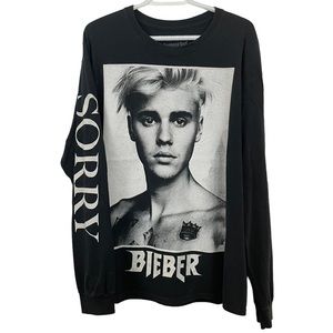 2015 Justin Bieber Sorry Purpose Tour Longsleeve